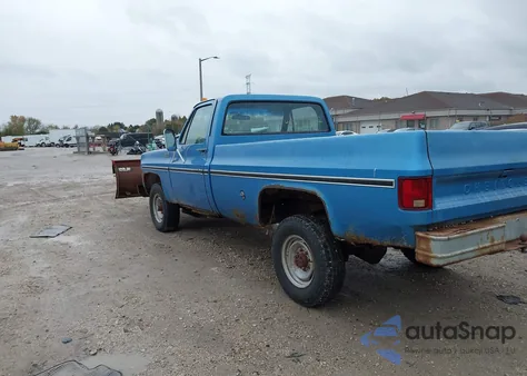 1977 Chevrolet Truck из США, поврежденный, VIN CKL247J182595